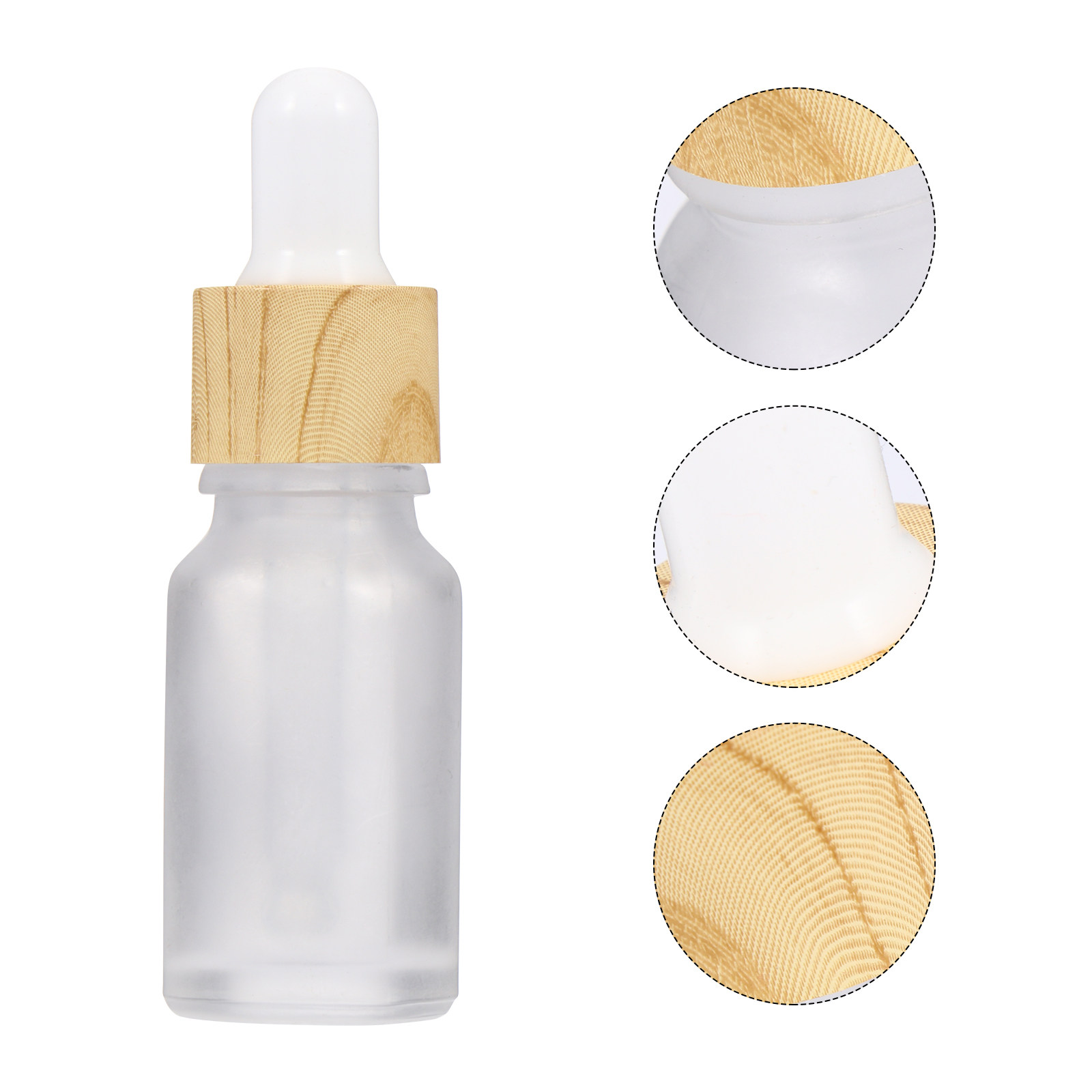 Reusable Bottle - 4Pcs Essential Oil Holder Glass Dropper