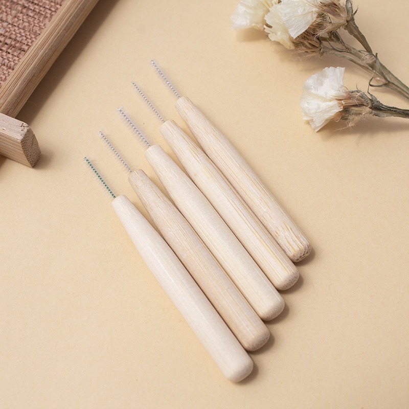 2 PCS Bamboo Interdental Brush - Bamboo Toothbrush recension och pris