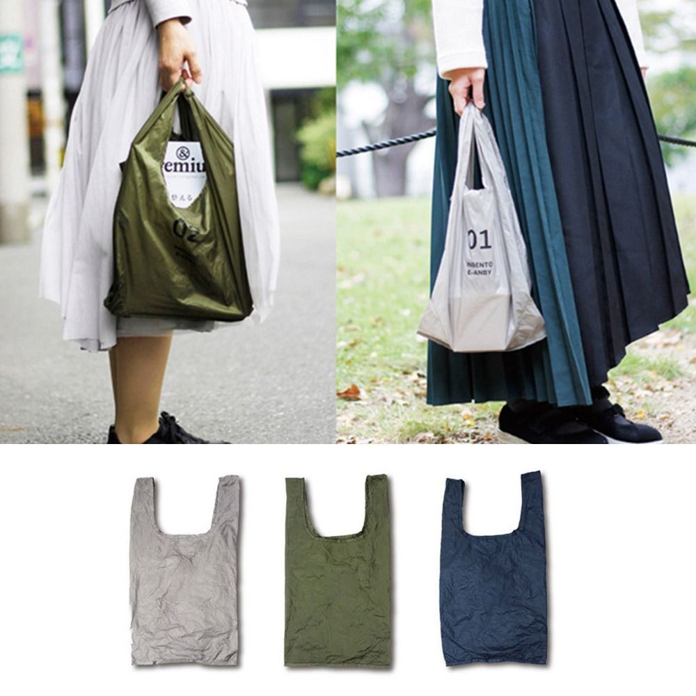 Portable Nylon Folding Shoppin - Reusable Bag recension och pris
