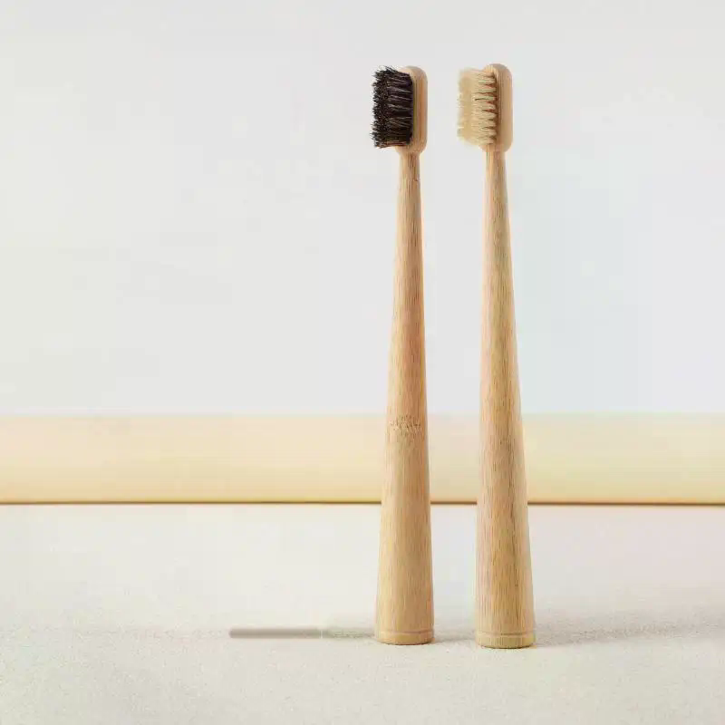 /ACR/1Pc/4Pcs Horse Bristle Ba - Bamboo Toothbrush recension och pris